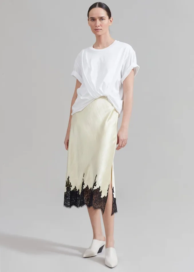 Women The Frankie Shop Dresses 31 Phillip Lim Draped TShirt Slip Combo Dress Whitebutter Multi Women The Frankie Shop Dresses 31 Phillip Lim Draped TShirt Slip Combo Dress Whitebutter Multi