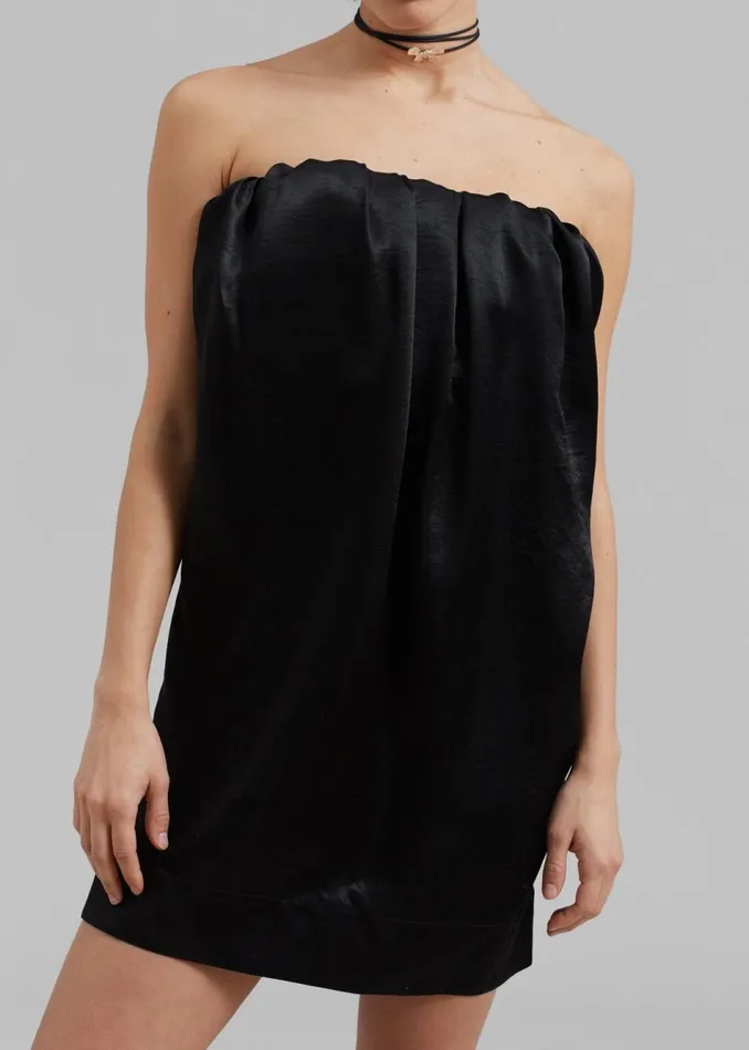 Women The Frankie Shop Dresses Anna October Sharon Mini Dress Black