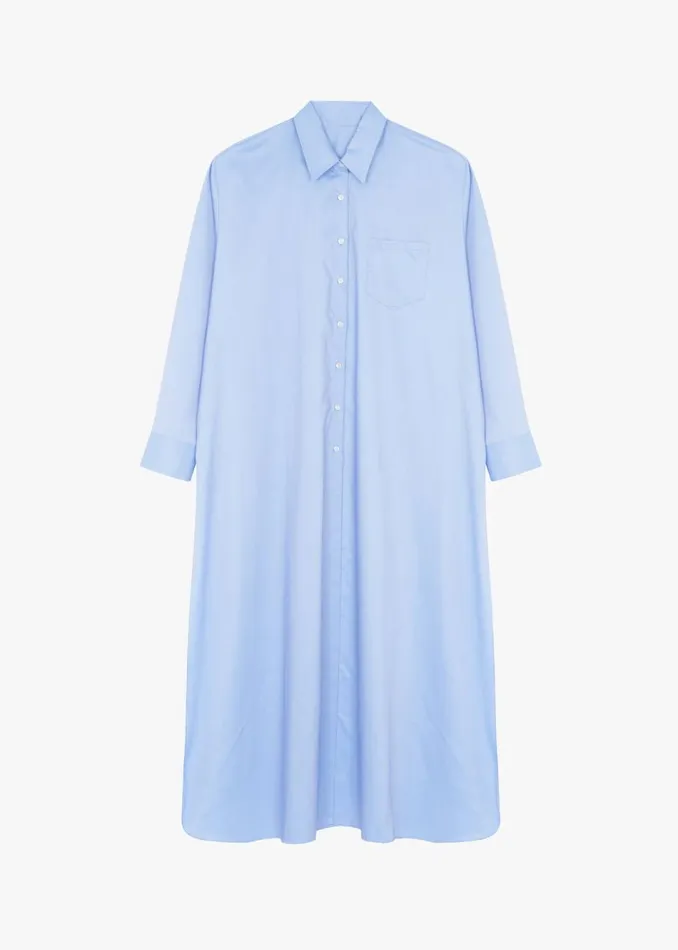 Women The Frankie Shop Dresses Avery Shirt Dress Blue