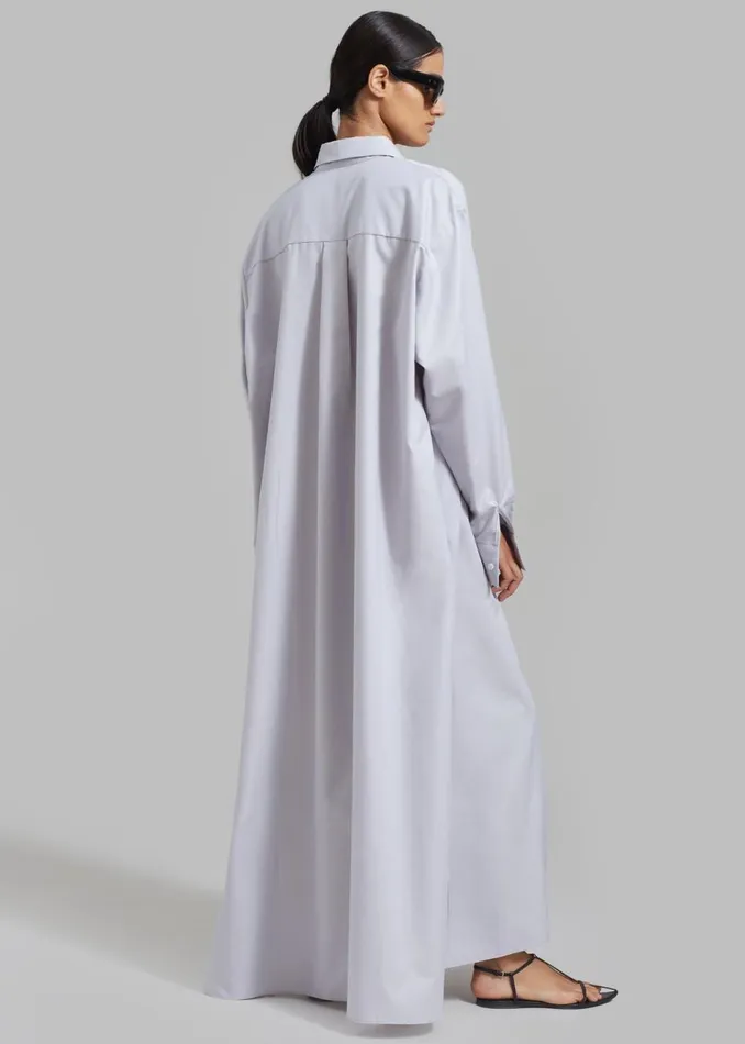 Women The Frankie Shop Dresses Avery Shirt Dress Grey