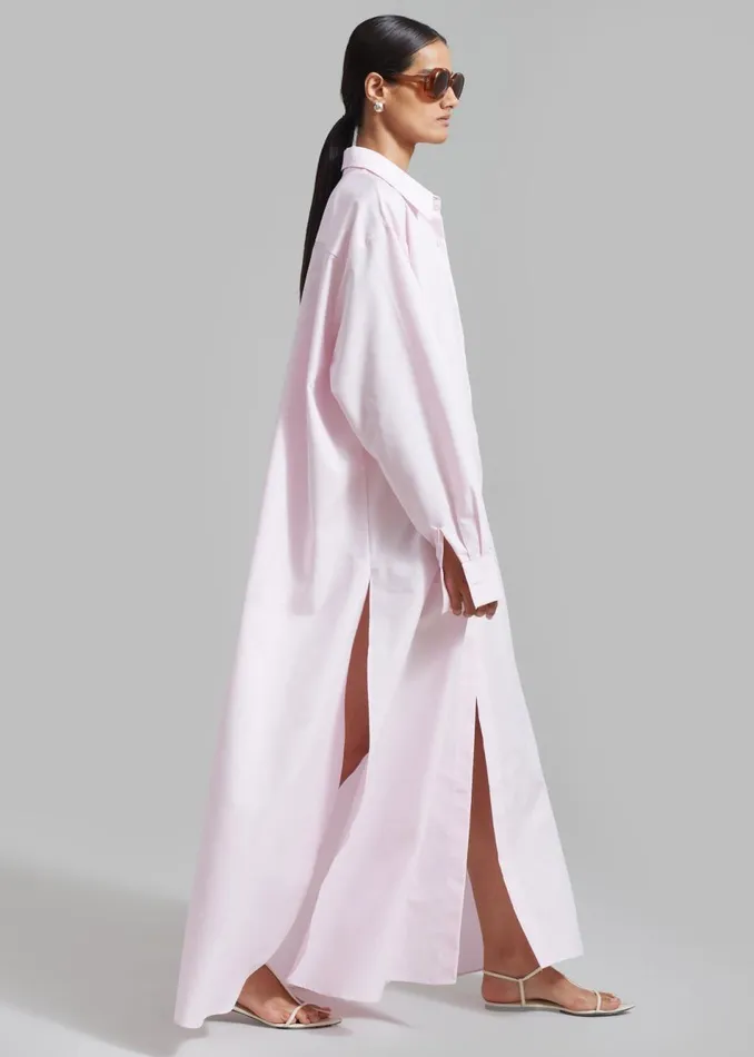 Women The Frankie Shop Dresses Avery Shirt Dress Petal