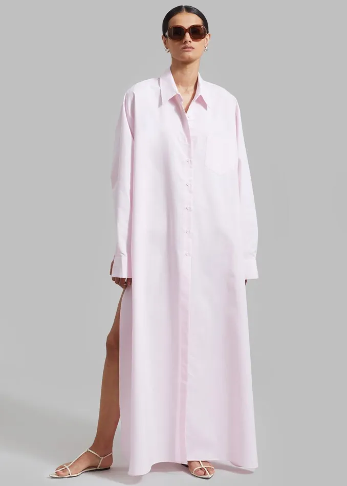 Women The Frankie Shop Dresses Avery Shirt Dress Petal