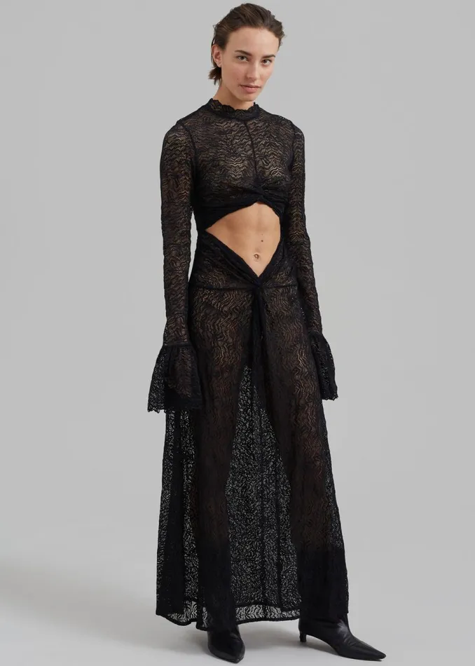 Women The Frankie Shop Dresses Beaufille Emmeline Dress Black
