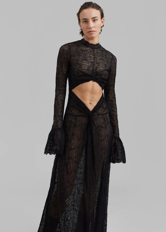 Women The Frankie Shop Dresses Beaufille Emmeline Dress Black