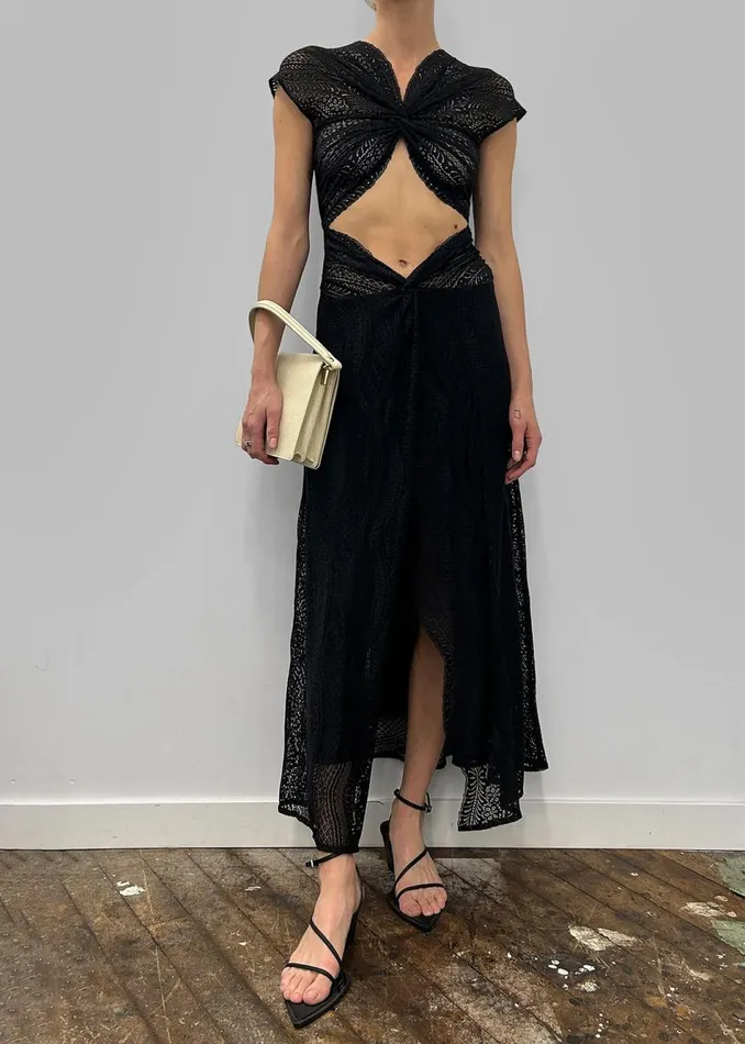 Women The Frankie Shop Dresses Beaufille Sassen Dress Black
