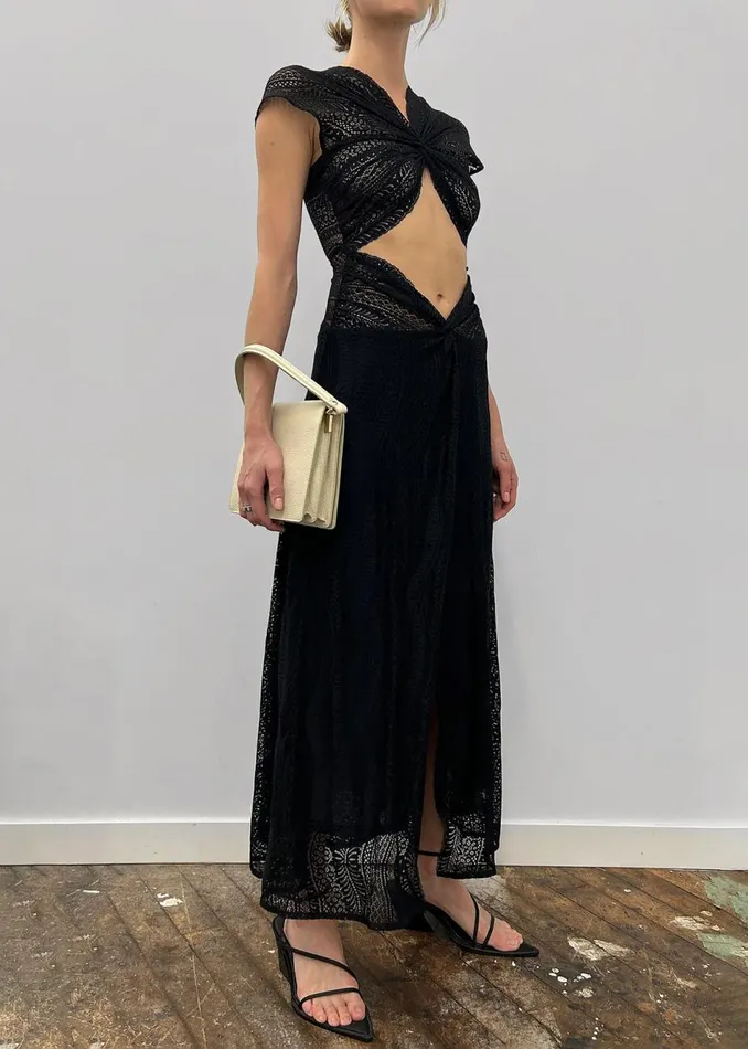 Women The Frankie Shop Dresses Beaufille Sassen Dress Black