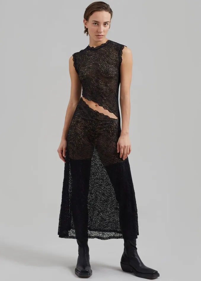 Women The Frankie Shop Dresses Beaufille Silva Dress Black