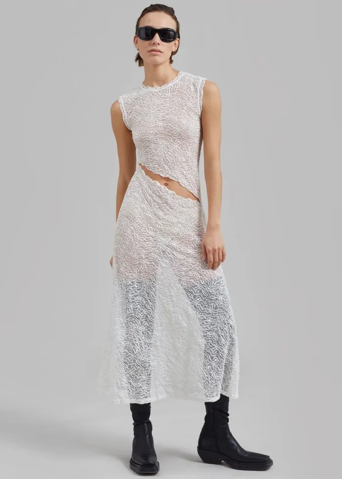 Women The Frankie Shop Dresses Beaufille Silva Dress White