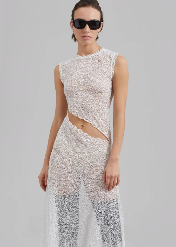 Women The Frankie Shop Dresses Beaufille Silva Dress White
