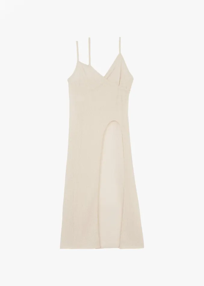 Women The Frankie Shop Dresses Cali Crochet Dress Cream