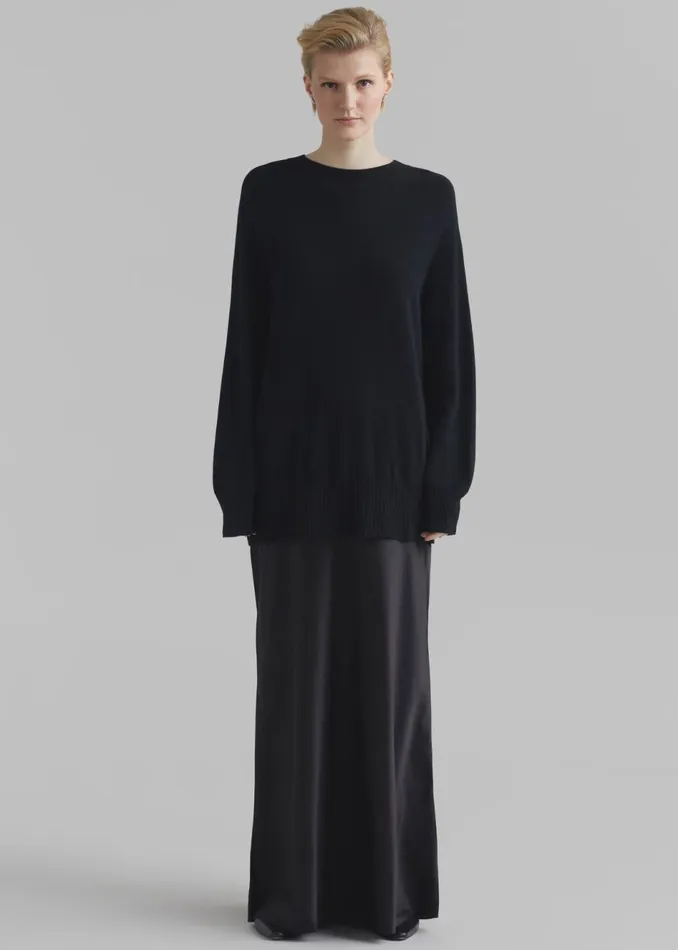 Women The Frankie Shop Dresses Christopher Esber Monument Long Dress Black