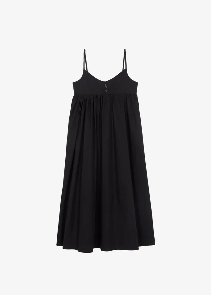 Women The Frankie Shop Dresses Juniper Cotton Tank Dress Black