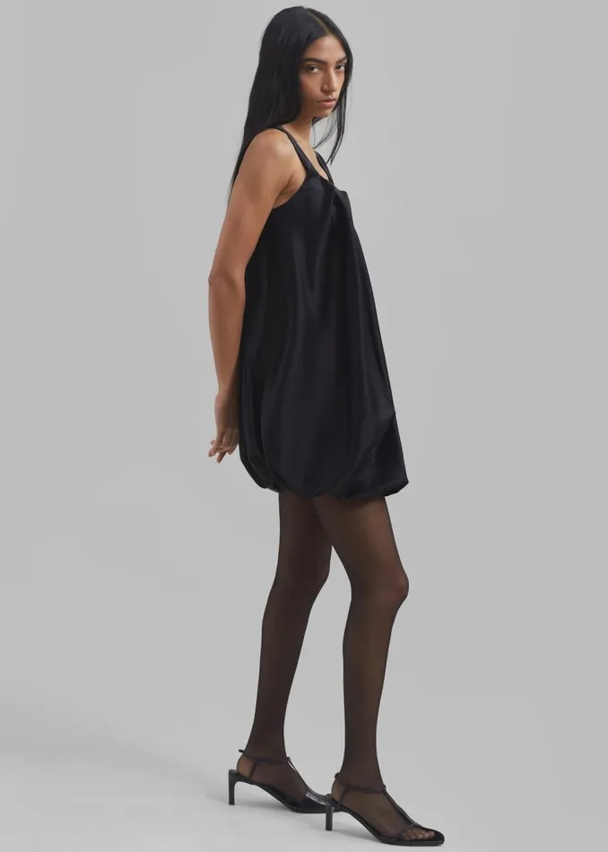Women The Frankie Shop Dresses JW Anderson Twisted Mini Dress Black