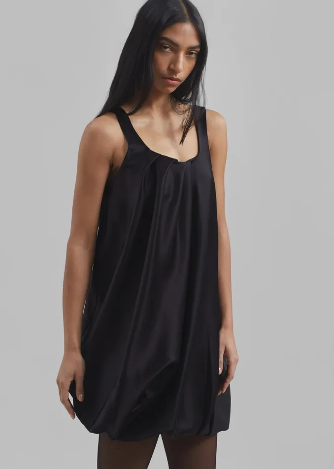 Women The Frankie Shop Dresses JW Anderson Twisted Mini Dress Black