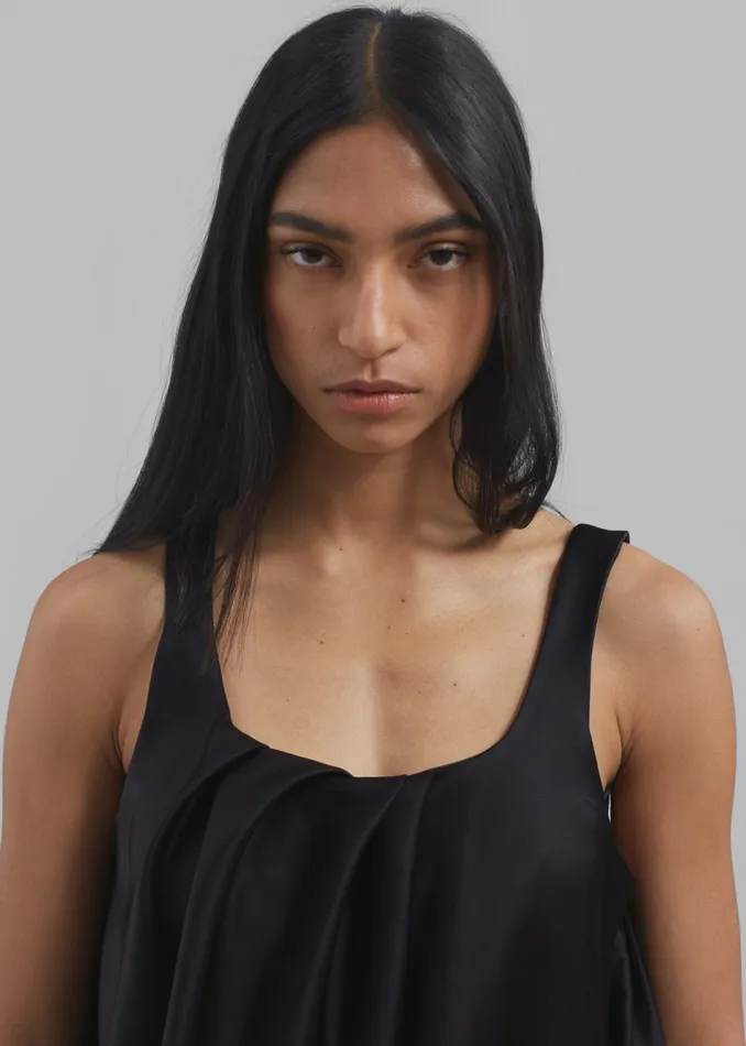 Women The Frankie Shop Dresses JW Anderson Twisted Mini Dress Black