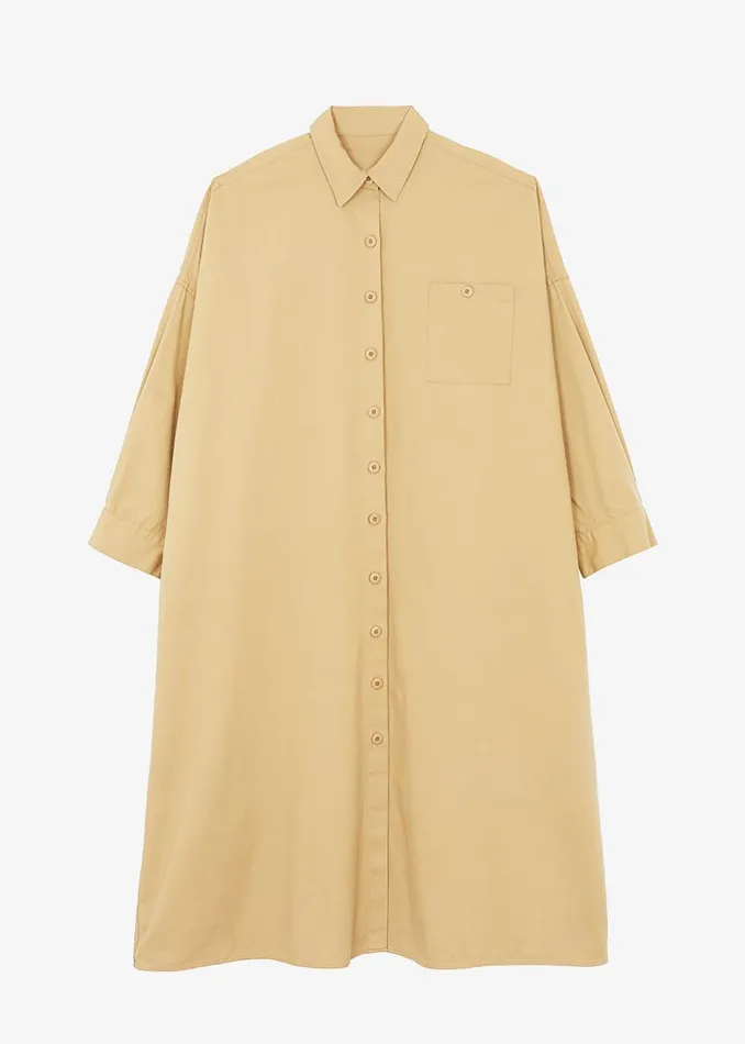 Women The Frankie Shop Dresses Kason Oversized Shirt Dress Sahara