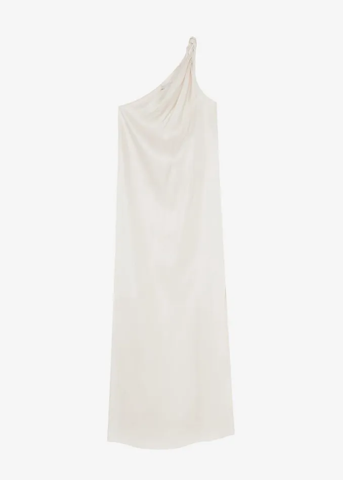 Women The Frankie Shop Dresses Loulou Studio Adela Dress Soft Vanilla