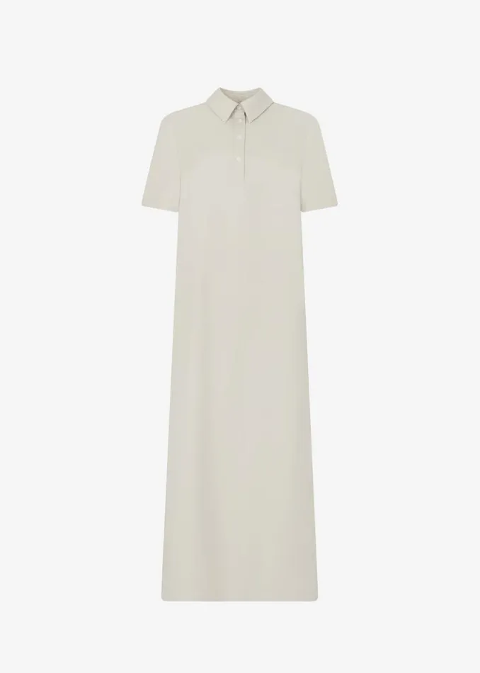 Women The Frankie Shop Dresses Loulou Studio Bira Polo Shirt Dress Beige
