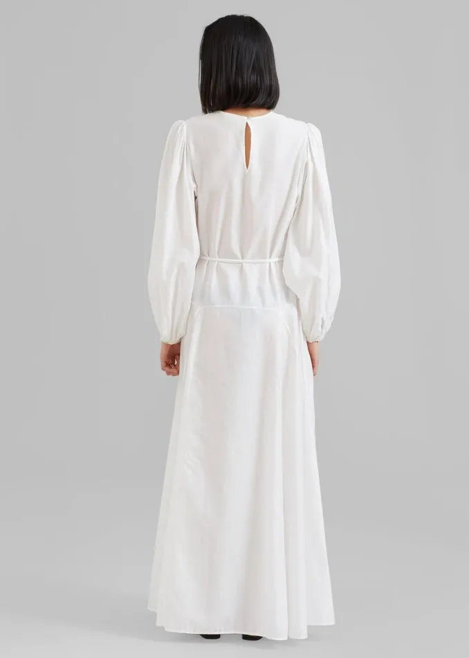 Women The Frankie Shop Dresses MATIN Cortona Dress White