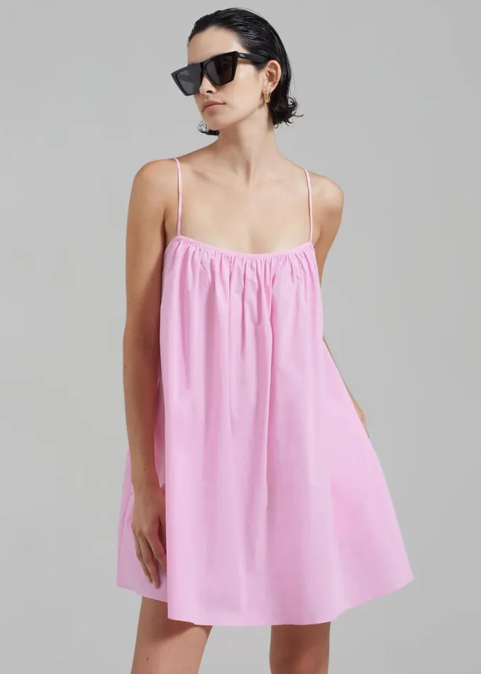 Women The Frankie Shop Dresses Matteau Voluminous Cami Mini Dress Rosewater