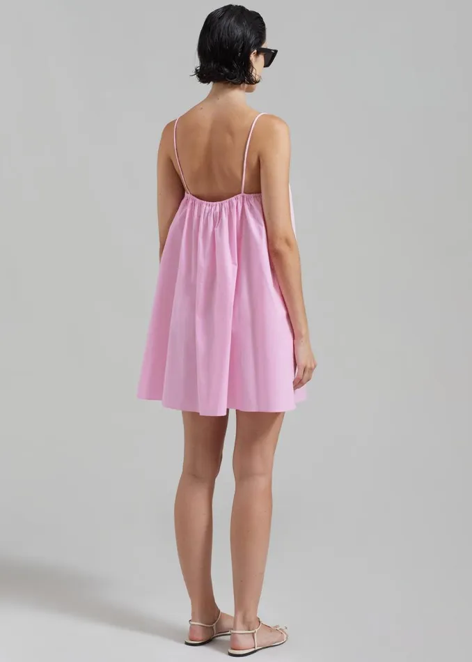 Women The Frankie Shop Dresses Matteau Voluminous Cami Mini Dress Rosewater