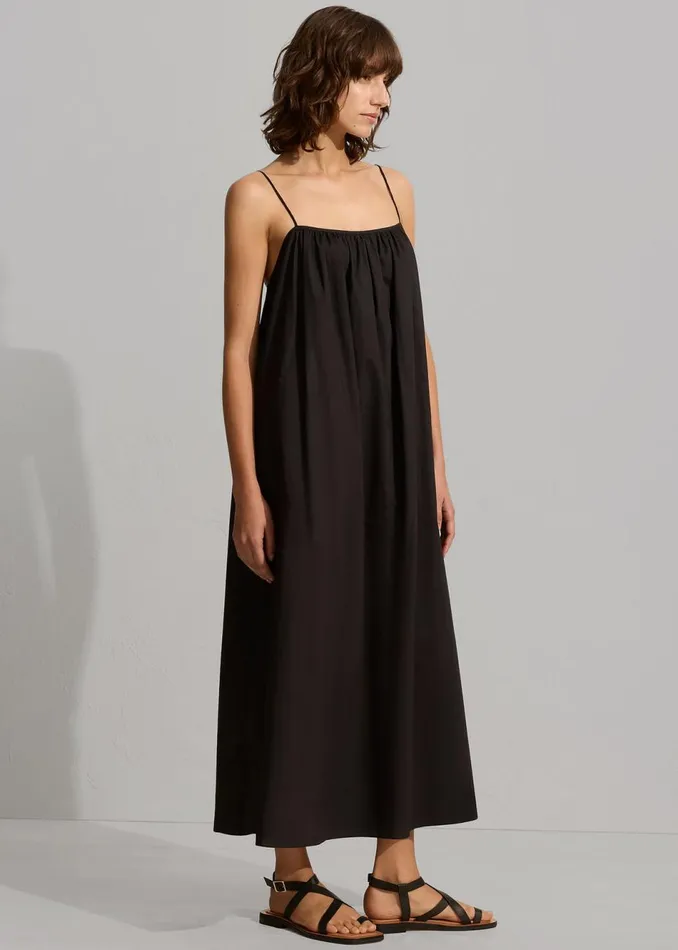 Women The Frankie Shop Dresses Matteau Voluminous Sundress Black