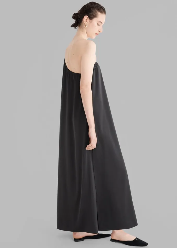 Women The Frankie Shop Dresses Solaqua The Chloe Dress Noir