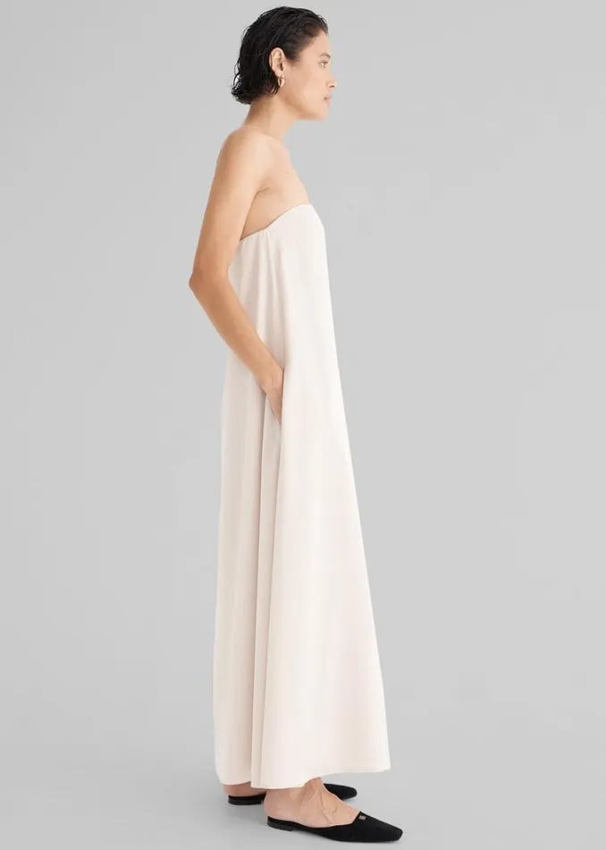 Women The Frankie Shop Dresses Solaqua The Fille Dress Oyster