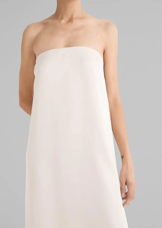 Women The Frankie Shop Dresses Solaqua The Fille Dress Oyster