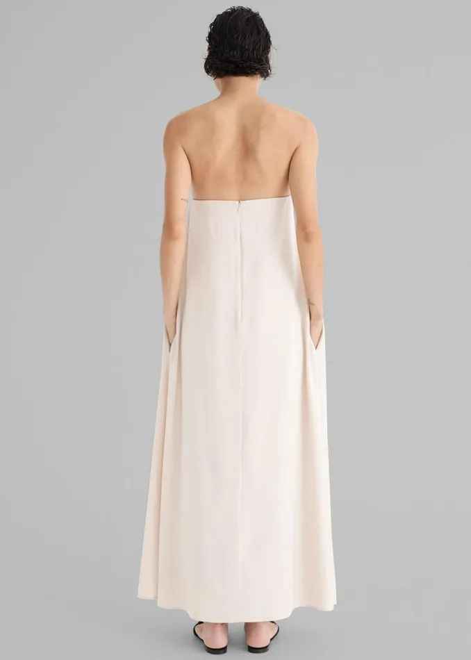 Women The Frankie Shop Dresses Solaqua The Fille Dress Oyster