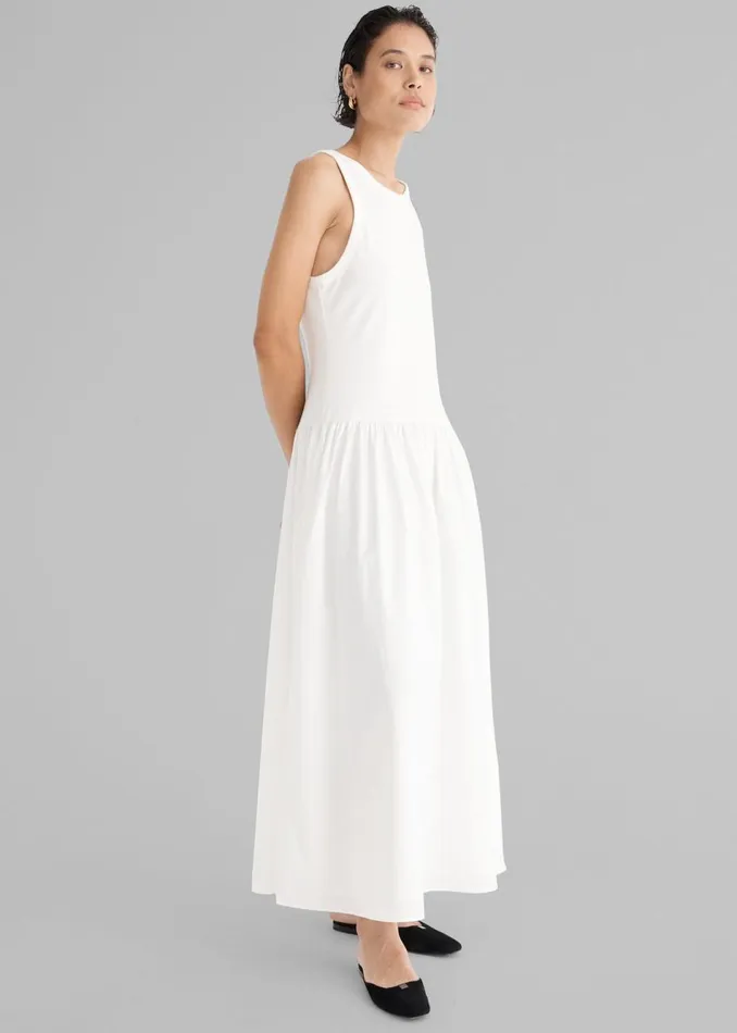 Women The Frankie Shop Dresses Solaqua The Marlo Dress Ivory