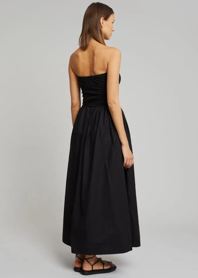 Women The Frankie Shop Dresses Tamo Strapless Maxi Dress Black