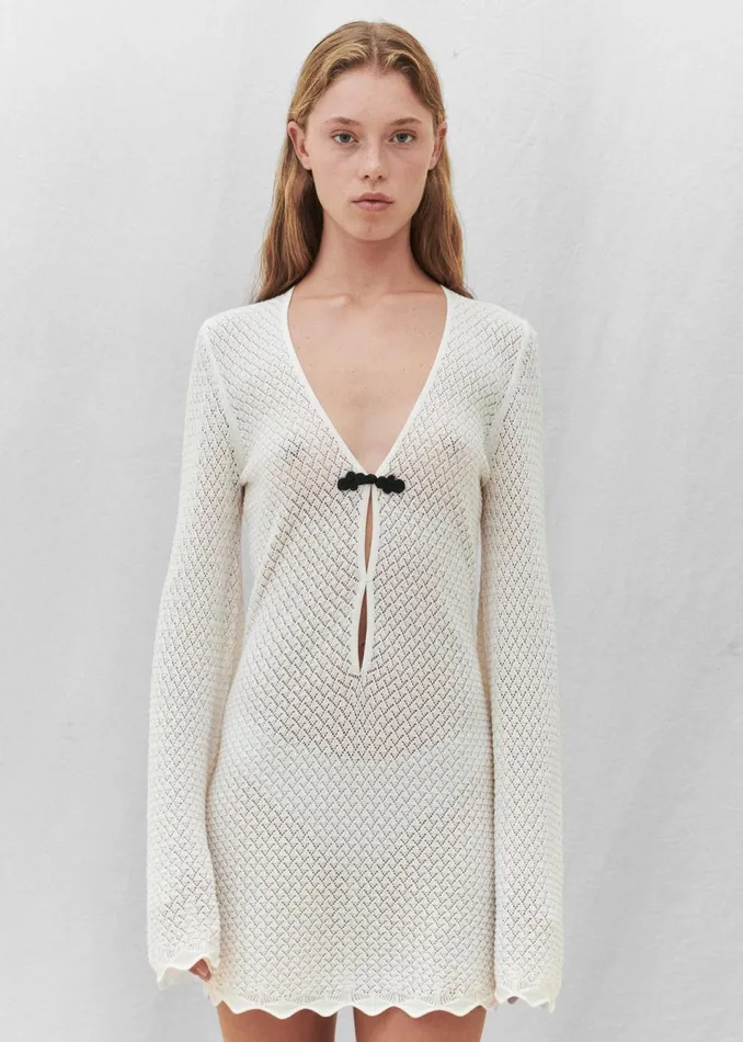 Women The Frankie Shop Dresses The Garment Tanzania Short Dress Cream