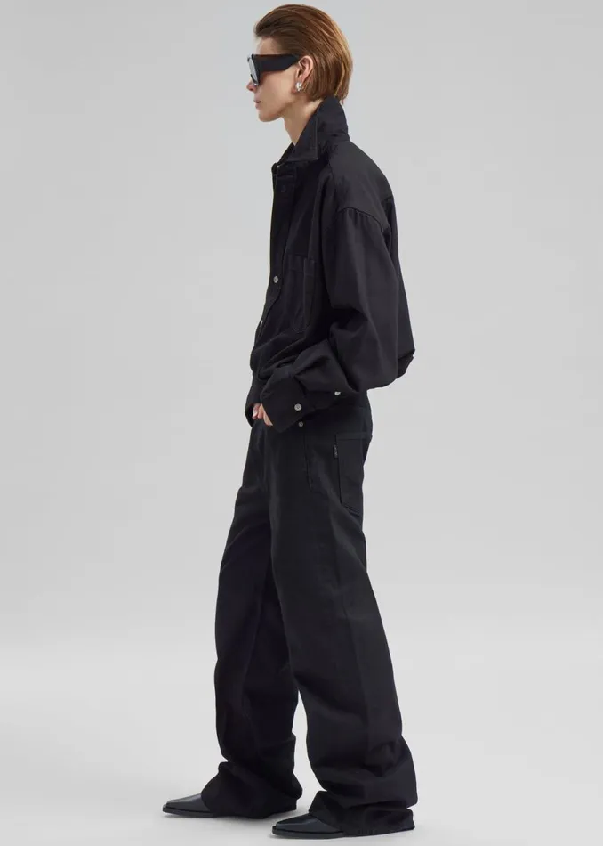 Women The Frankie Shop Jumpsuits Haikure Tilda Jumpsuit Black Stone