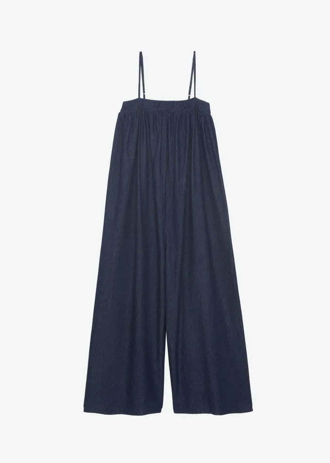 Women The Frankie Shop Jumpsuits Maude Denim Jumpsuit Raw Wash