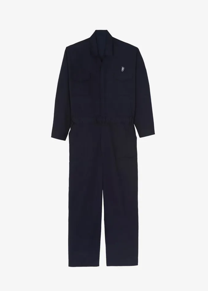 Women The Frankie Shop Jumpsuits TFS Oversized Boiler Suit Navy