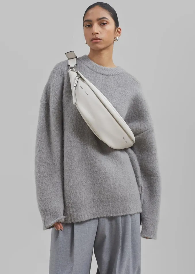 Women The Frankie Shop Knitwear Jasmine Sweater Grey