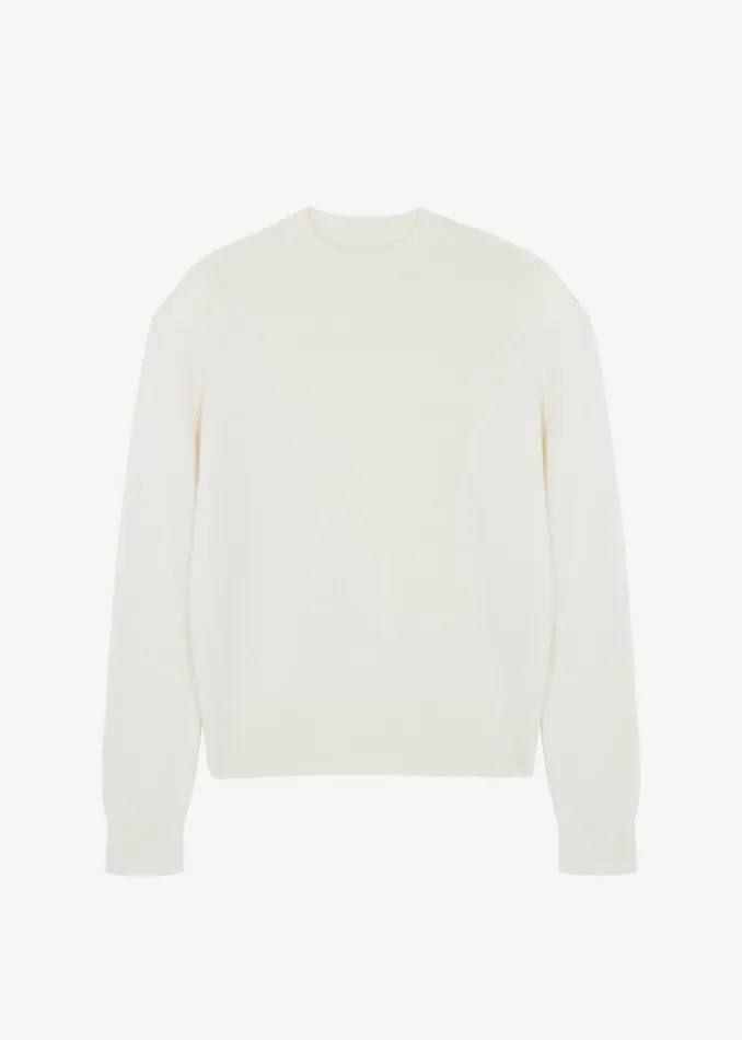 Women The Frankie Shop Knitwear Rafaela Padded Knit Sweater Ivory