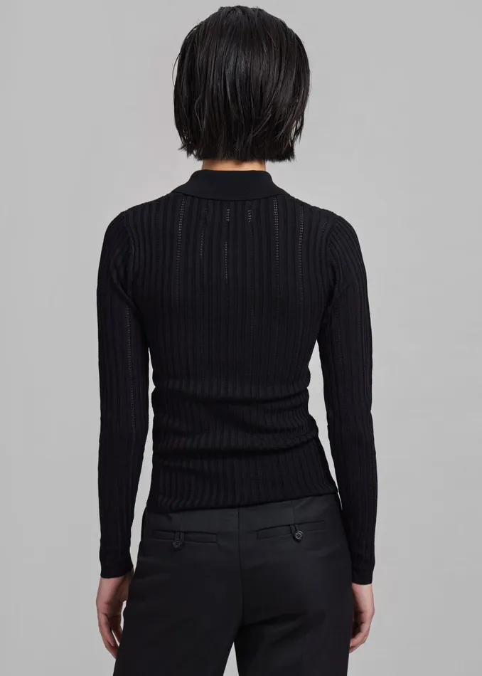 Women The Frankie Shop Knitwear Samse Samse Lea Cardigan Black