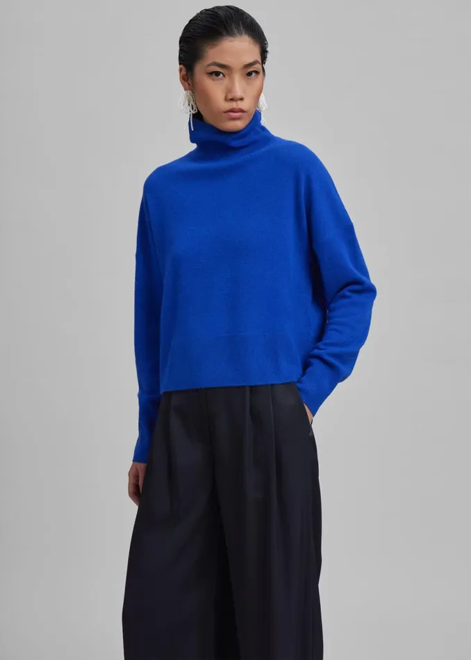 Women The Frankie Shop Knitwear Samse Samse Nola Turtleneck Skydiver