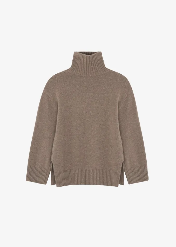 Women The Frankie Shop Loungewear Berkeley Turtleneck Brown