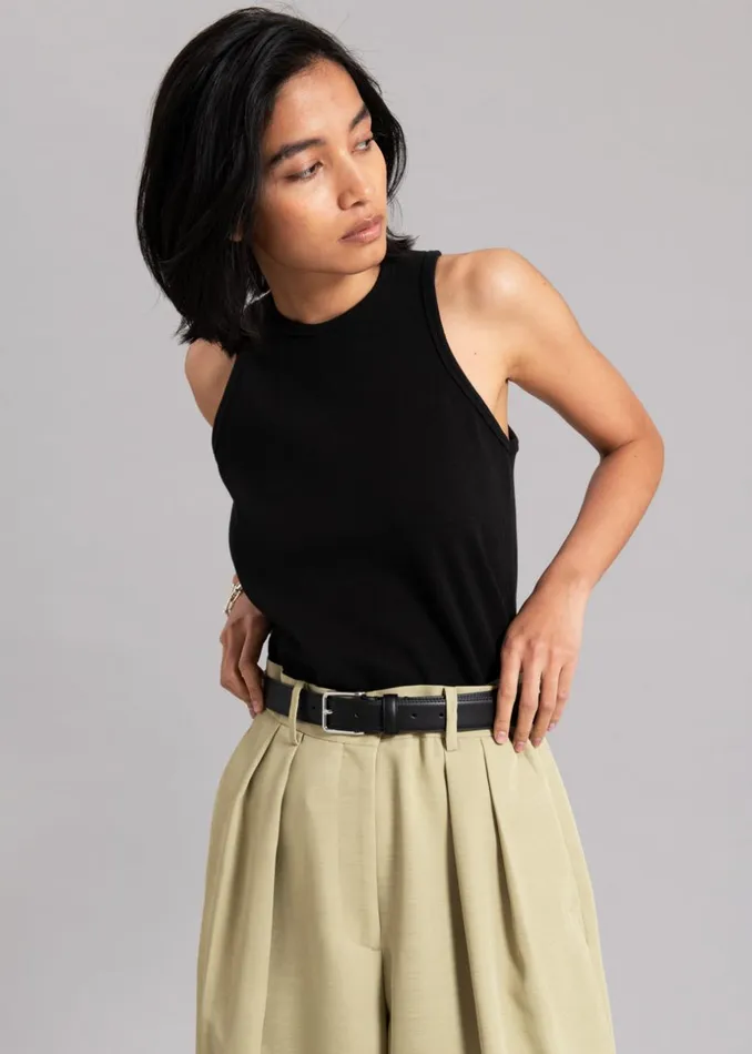 Women The Frankie Shop Loungewear Liko Tank Black