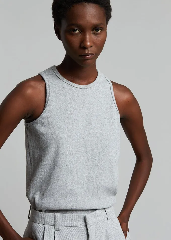 Women The Frankie Shop Loungewear Liko Tank Heather Grey