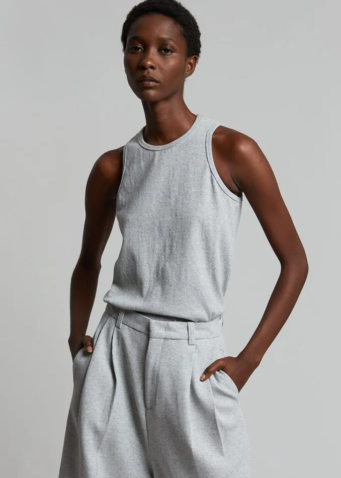 Women The Frankie Shop Loungewear Liko Tank Heather Grey