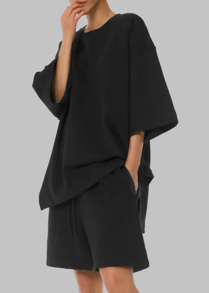 Women The Frankie Shop Loungewear Memphis Fleece Set Black