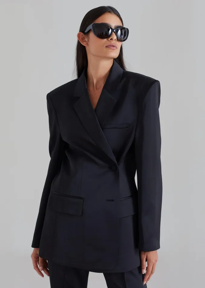 Women The Frankie Shop Outerwear Angelica Blazer Black