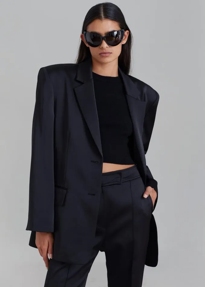 Women The Frankie Shop Outerwear Angelica Blazer Black