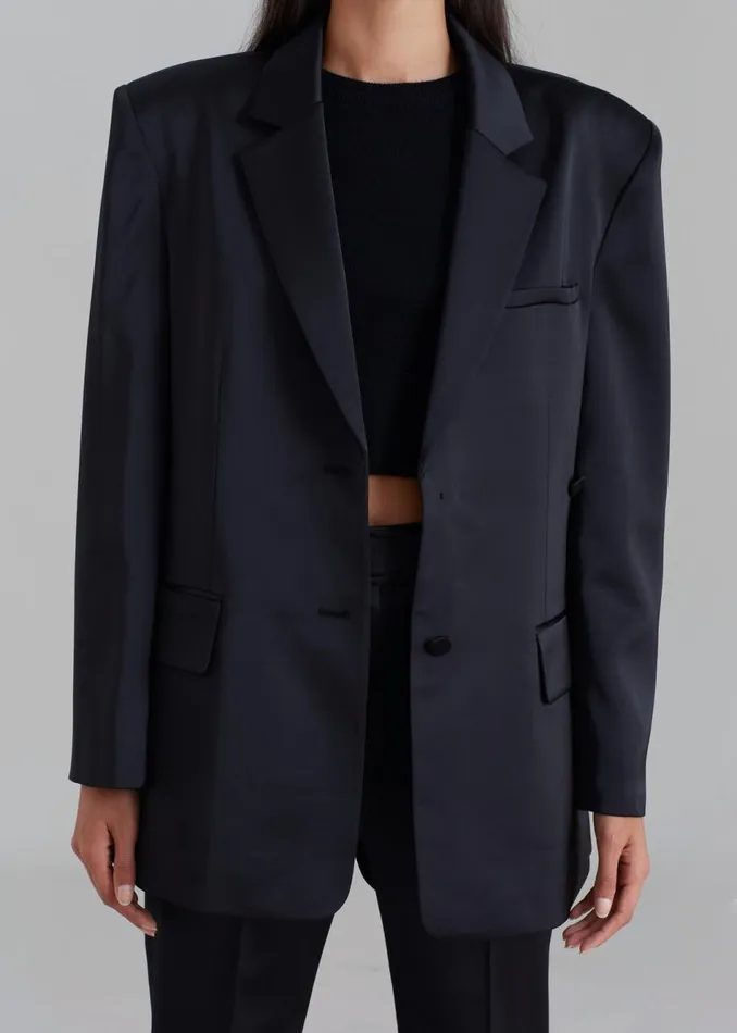 Women The Frankie Shop Outerwear Angelica Blazer Black