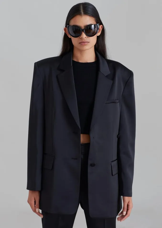Women The Frankie Shop Outerwear Angelica Blazer Black