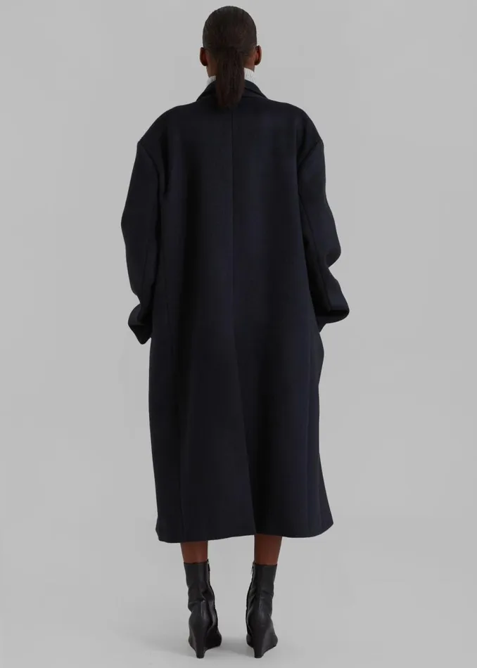 Women The Frankie Shop Outerwear Anya Oversized Coat Black